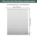 1pc Cordless No Drill Blinds Suitable for, Cordless Pull Down Honeycomb Shades with Thermal, UV Protection & Noise Reduction, -Free Hexagon Pleated Cellular Window Curtains for Bedrooms, Living Rooms, Offices, Easy Install