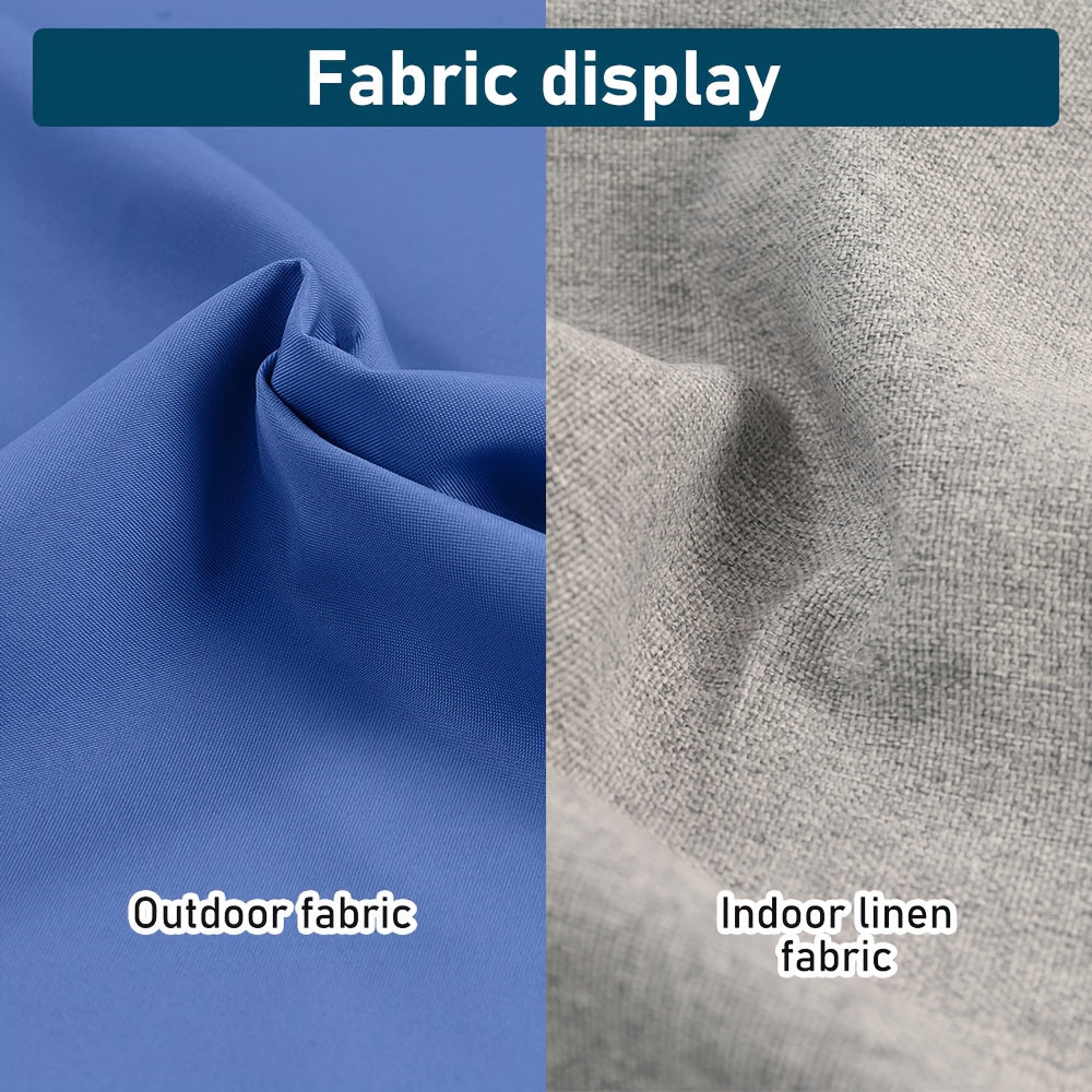 Customized 5In Thickness Indoor\u002FOutdoor High Density Bench Cushion, Two Fabrics to Choose From, Made of 70D Foam, Soft And Moderate, Can Be Equipped with Straps And Non-Slip Bottom, Window Sill, Dining Chairs And Swings Can Be Used