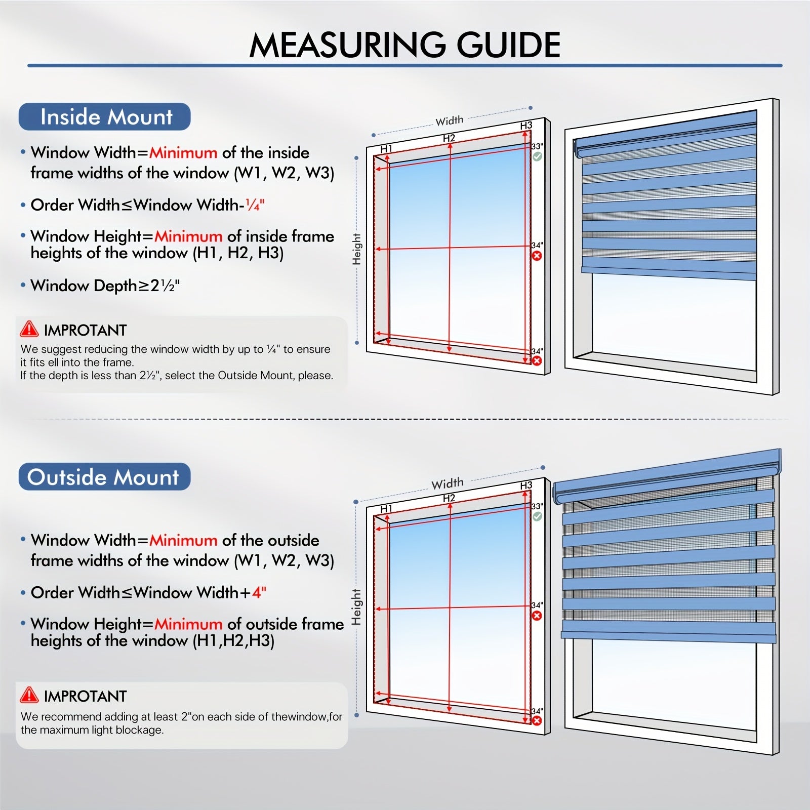 No-Drill Zebra Shades, Solar Blinds, Intelligent Electric Roller Shades, Dual Layer Light Filtering And Blackout Privacy Protected for Day And Night, Free-Stop Zebra Shades for Home Office, Easy to Install