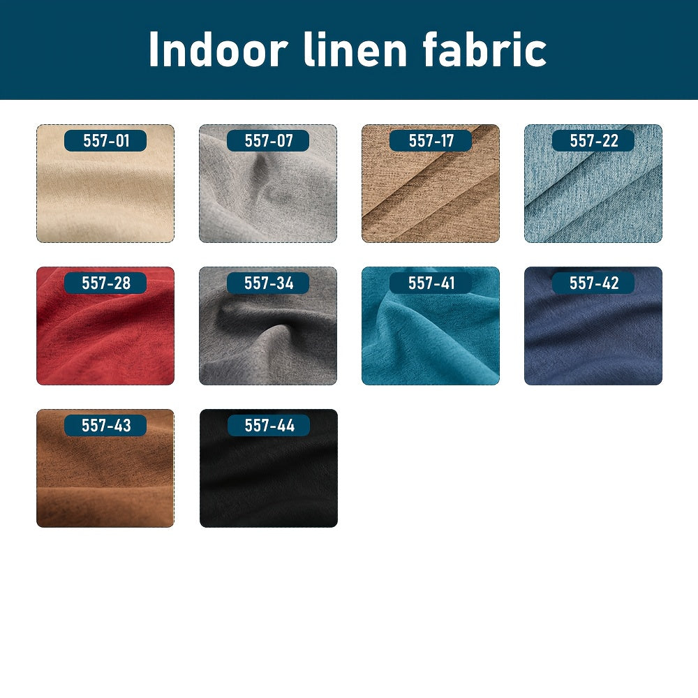 Customized 5In Thickness Indoor\u002FOutdoor High Density Bench Cushion, Two Fabrics to Choose From, Made of 70D Foam, Soft And Moderate, Can Be Equipped with Straps And Non-Slip Bottom, Window Sill, Dining Chairs And Swings Can Be Used