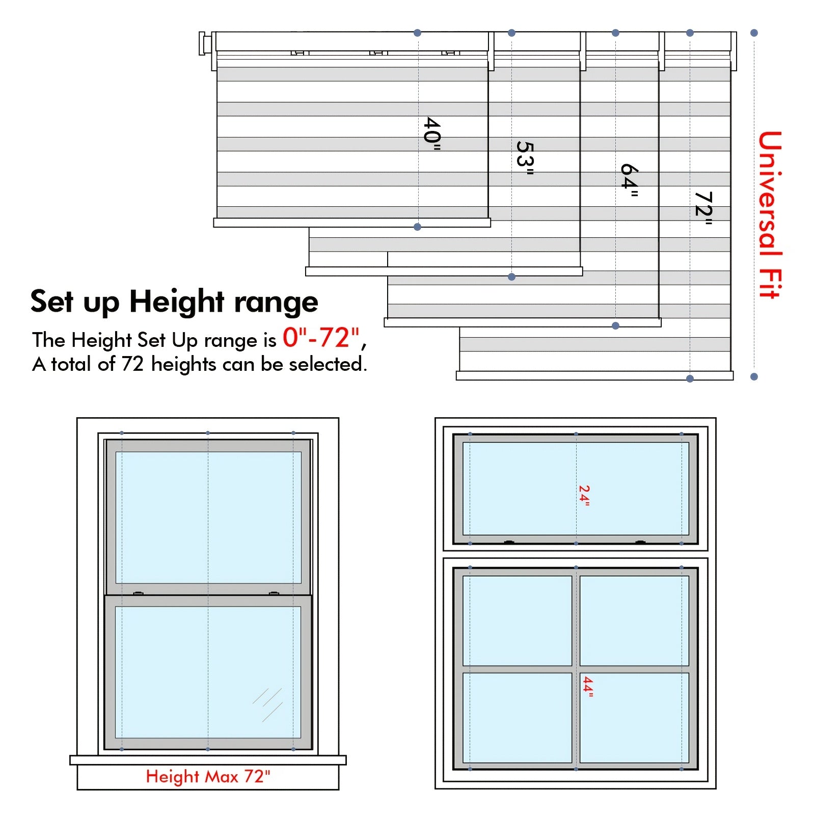 No-drill Electric Zebra Blind,, Solar Powered Double-layer Automatic Sunshade with Remote Control Function, Rechargeable Intelligent Horizontal Wireless Electric Window Sunshade, Room Decor.