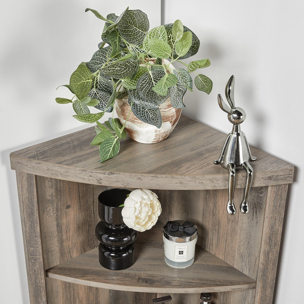 Curved Corner Storage Cabinet | 65\