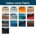 Customized 5In Thickness Indoor\u002FOutdoor High Density Bench Cushion, Two Fabrics to Choose From, Made of 70D Foam, Soft And Moderate, Can Be Equipped with Straps And Non-Slip Bottom, Window Sill, Dining Chairs And Swings Can Be Used
